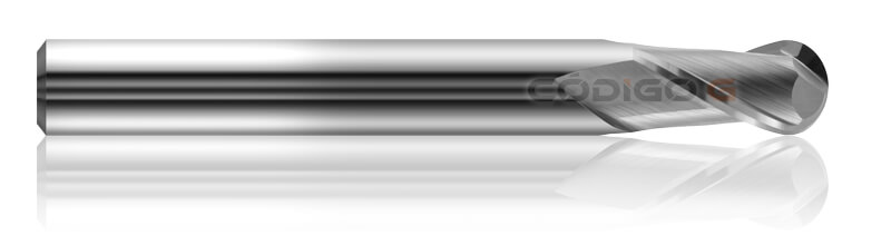 Fresa esférica para aluminio